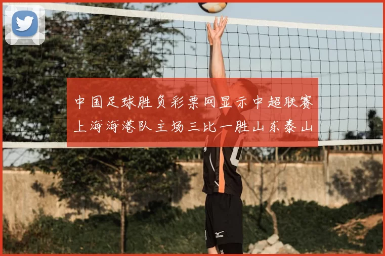 中国足球胜负彩票网显示中超联赛上海海港队主场三比一胜山东泰山